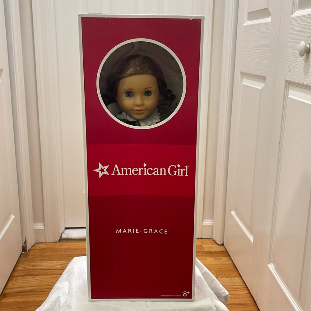 New American Girl Doll Retired Marie-grace With Accessories